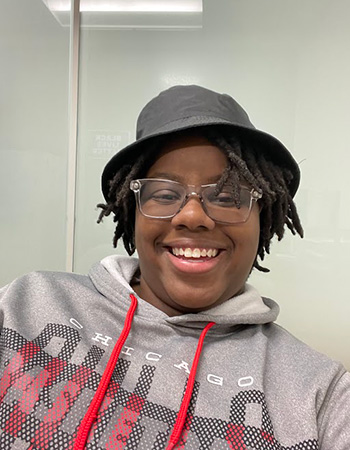 A photo of Coe College student, LaNyia