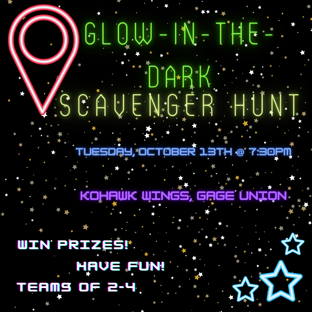 Glow-in-the-Dark Scavenger Hunt
