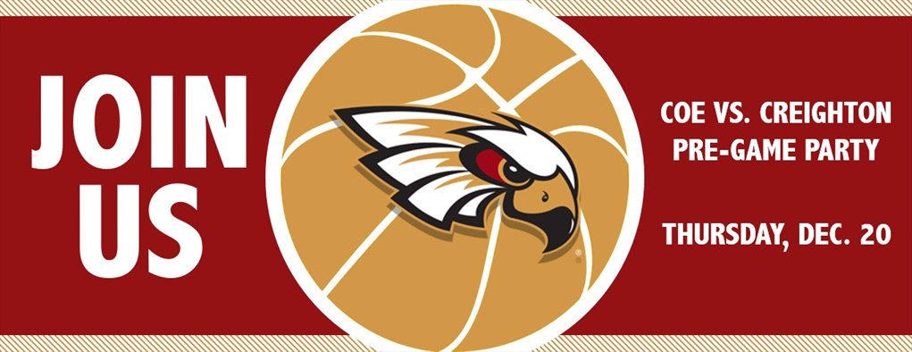 Coe vs. Creighton Pre-Game Party