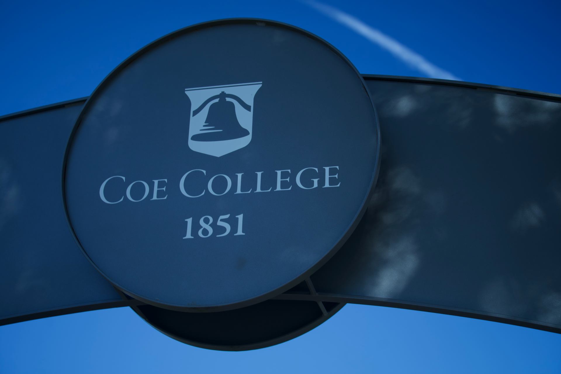 Coe College sign
