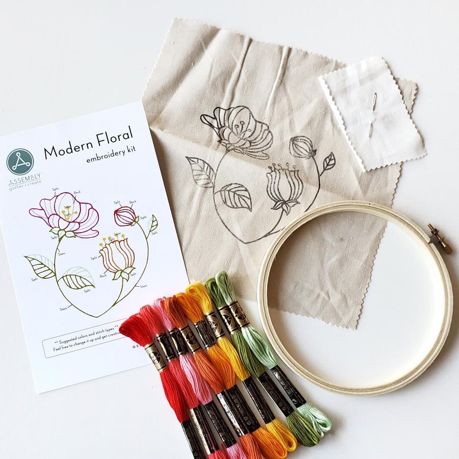 DIY Craft Night: Embroidery & Paint-by-Number Kits
