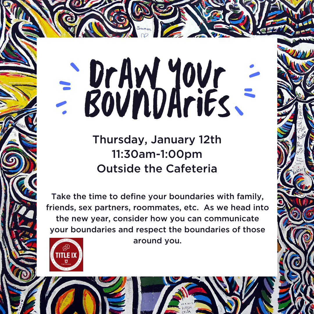 Winter Welcome Week: Draw Your Boundaries