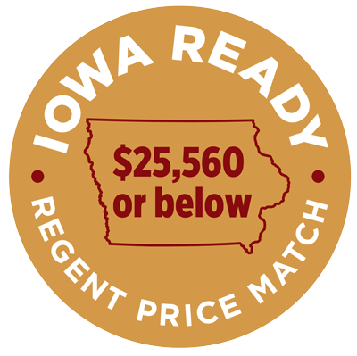 Iowa Ready Reagent Price Match $25,560 or below