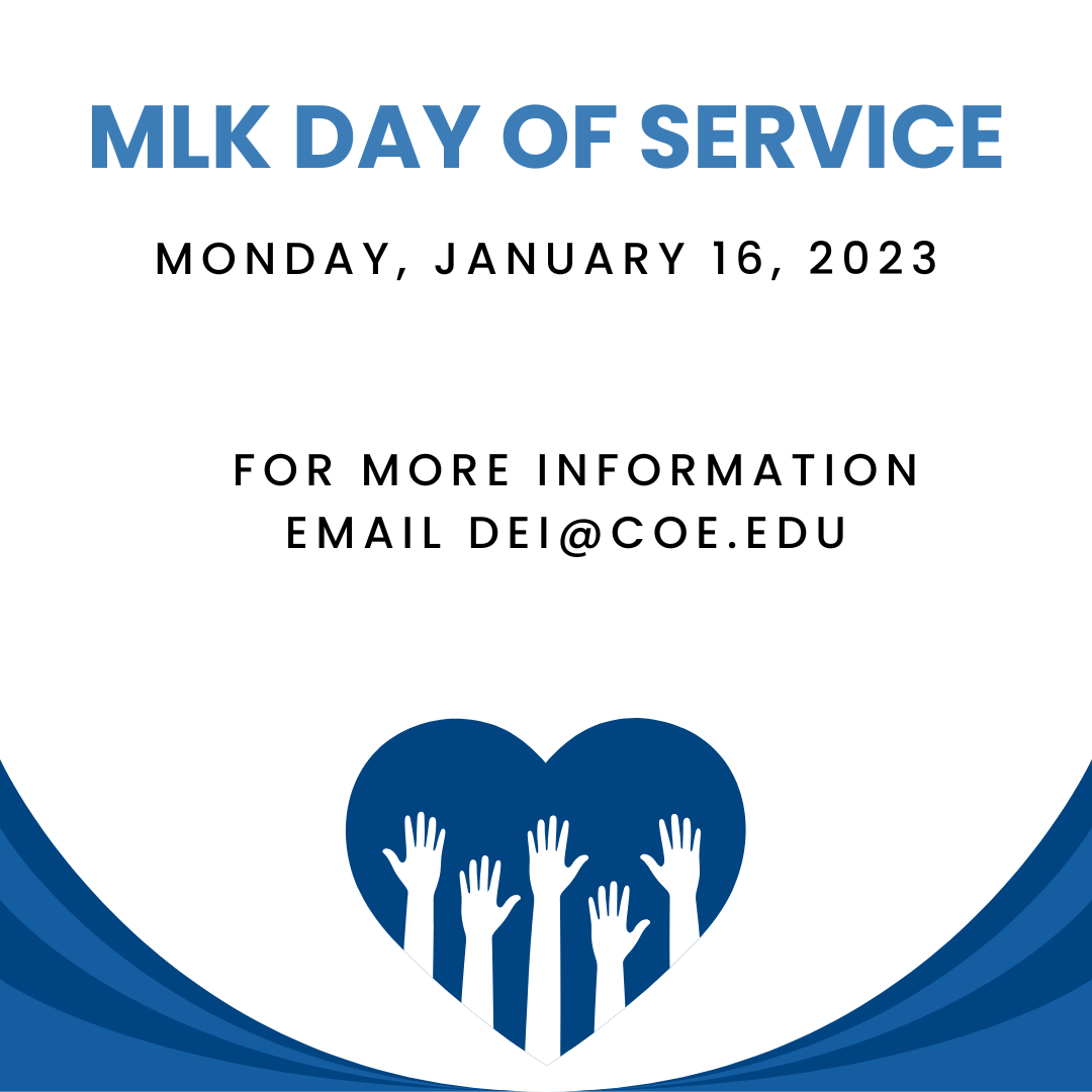 Winter Welcome Week: MLK Day of Service