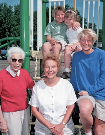 Mary Ann Kucera and family 