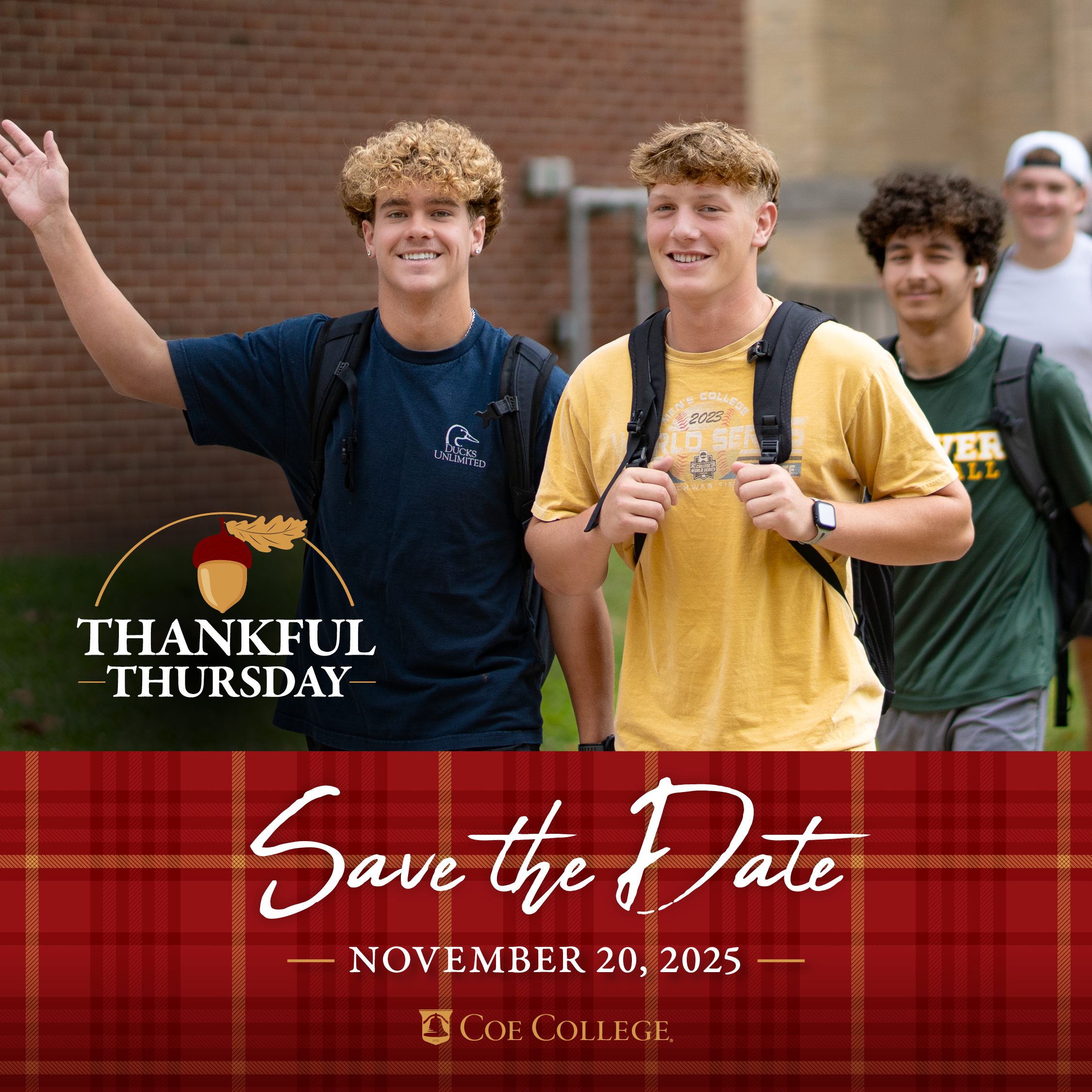 Social Media square graphic TT is Tomorrow