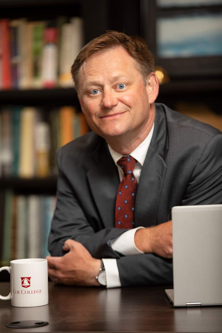 Coe College President David Hayes