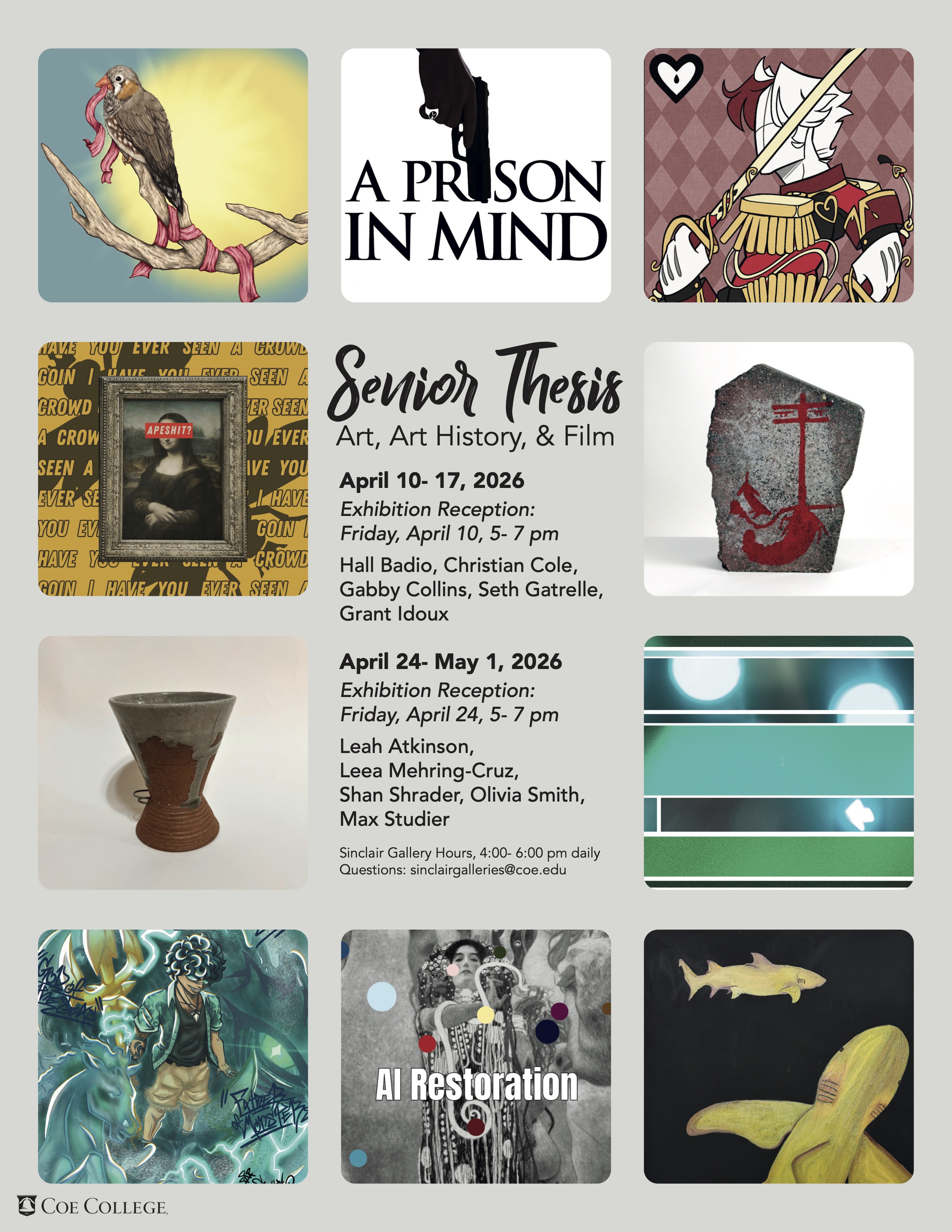 Senior Thesis Exhibitions