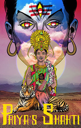 Priya's Shakti cartoon drawing