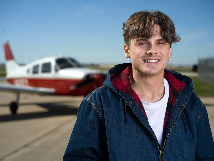 Behind the scenes is &lsquo;fascinating&rsquo; for Kohawk hired as the Eastern Iowa Airport&rsquo;s first aviation management intern